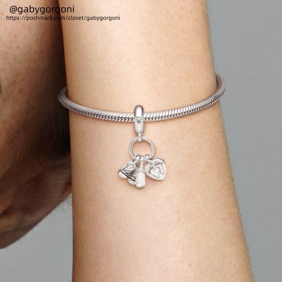 Pandora My Little Baby Dangle Charm|Bracelets|Pandora US - Picture 2 of 2